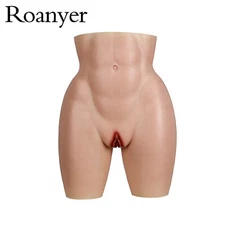 Roanyer Crossdresser Hip Enhancing silicone vagina Pant Fake Ass Rich Buttocks