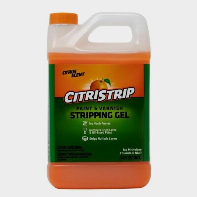 Citristrip Safer 1/2 GAL Paint/Varnish STRIPPING GEL Citrus Remove Epoxy HCSG803