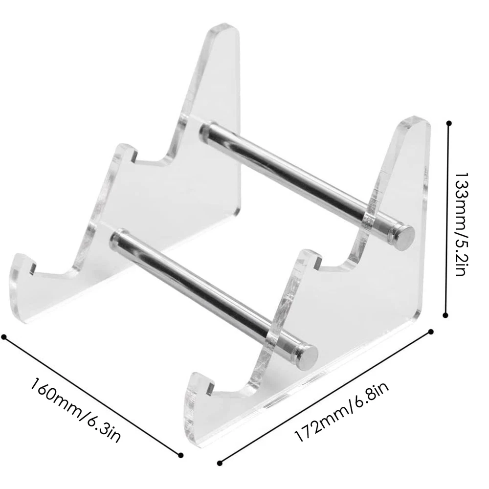 1pcs Transparent Acrylic Mechanical Keyboard Display Frame and Support Stand