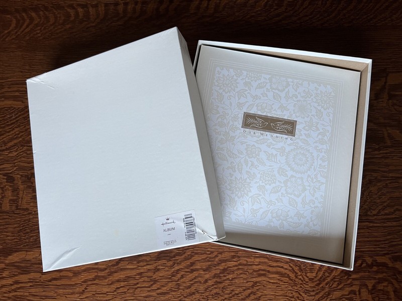 Vintage Hallmark Wedding Photo Album Brand New In The Box
