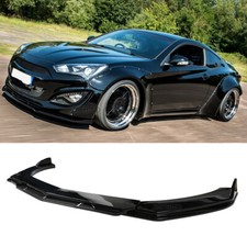 For Hyundai Genesis Coupe 5Pcs Front Bumper Lip Spoiler Boby Kits Splitter Chin