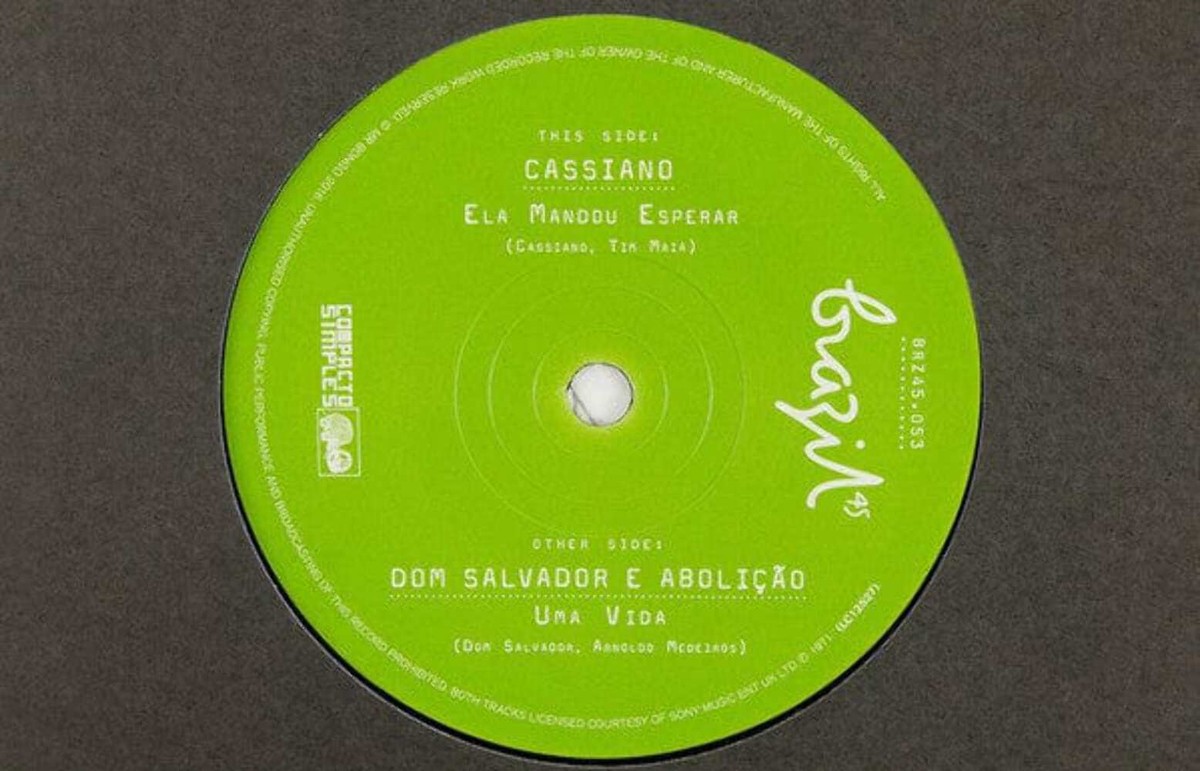 Cassiano / Dom Salvador E Abolição - Ela Mandou Esperar / Uma Vida 