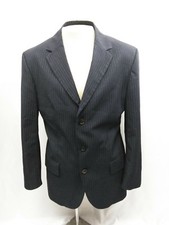 Hugo Boss Blue/Black/White 3 Button Blazer Jacket - Size 40 R