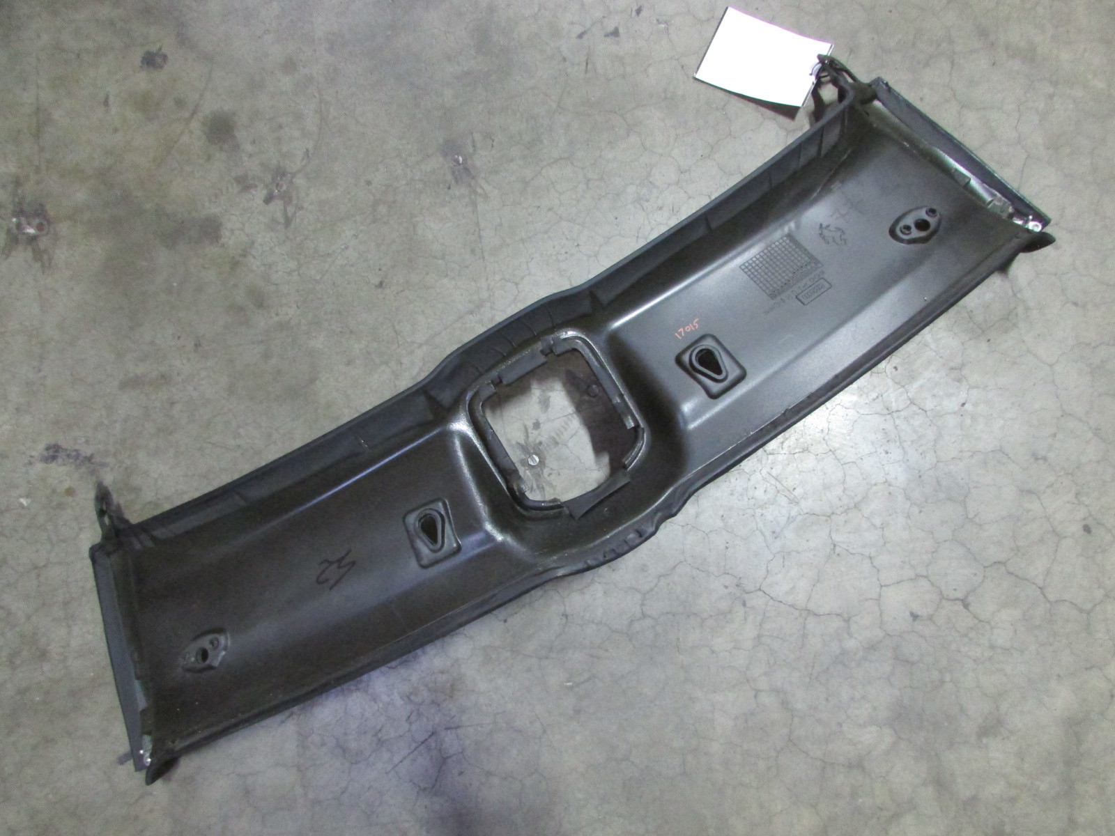Ferrari 458 Italia, Upper Windshield Trim Panel, Black Used, P/N 82827500