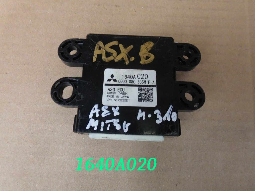 Mitsubishi ASX module control unit ASG ECU 1640A020 * | eBay