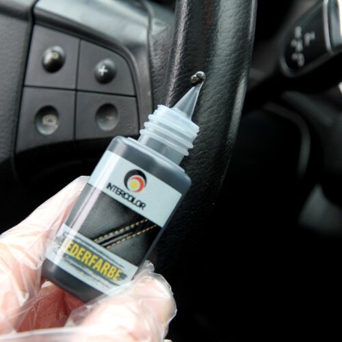 Auto BMW Montana grigio chiaro colore pelle, set riparazione pelle per pelle, ecopelle - Foto 6 di 9