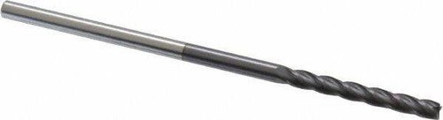 Hertel 1/8", 1" LOC, 1/8" Shank, 3" OAL, 4 Flute, Solid Carbide Square End Mi... - Picture 1 of 4