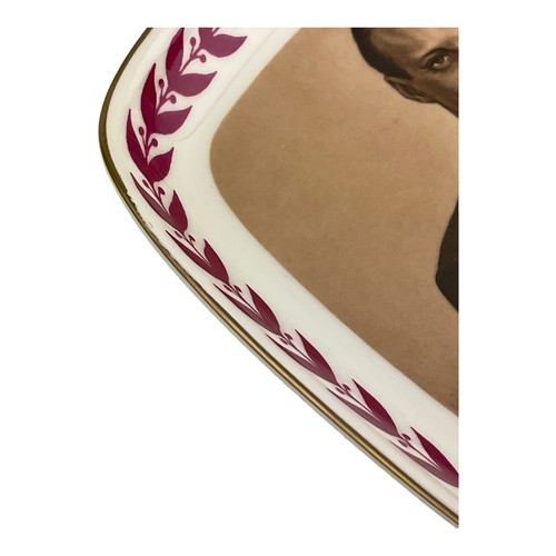 RARE Decorative 7.5" Wedding Plate Norway King Harald Sonja Flint Figgjo EUC - Picture 6 of 8