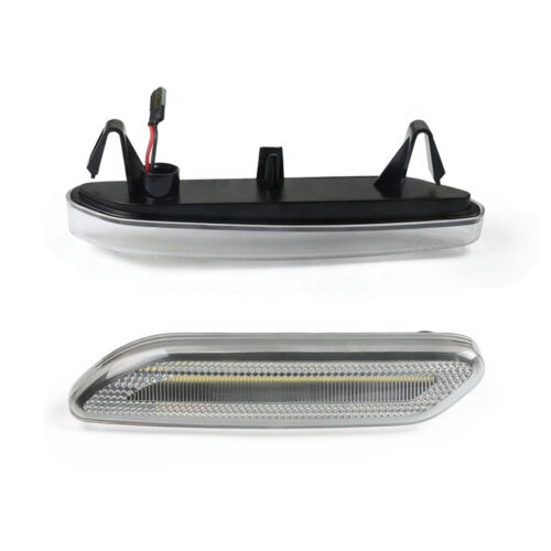 2x Clear Lens Side Indicator Repeater Light For Mini Countryman R60 Paceman R61 - Picture 5 of 9
