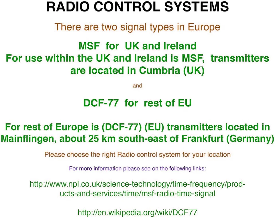 Projection  Clock  2025  Radio Control   UK  & Ireland Version with alarm - Image 2 of 4