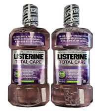 Listerine TOTAL CARE Mouthwash Fresh Mint 500ml PURPLE  2 bottles  --