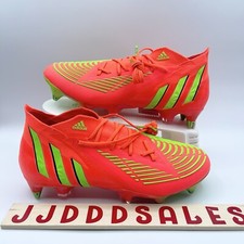 Adidas Predator Edge.1 SG Game Data Pack Soccer Cleats GW1016 Size 5 Women s 6