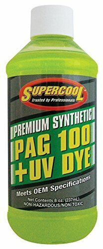 TSI Supercool P100-8D PAG 100-Viscosity Plus U/V Dye Oil - 8 oz