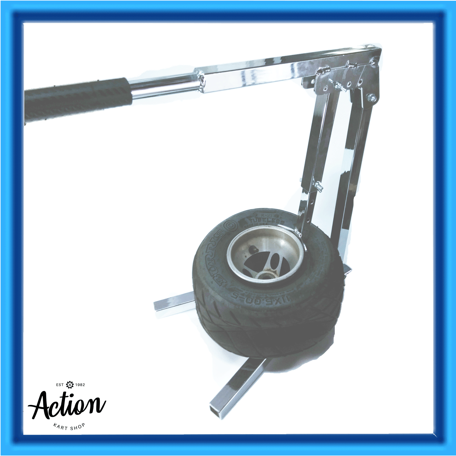 GO KART BEST TYRE CHANGER TONGS + Foldable MULTI WHEEL SIZE BEAD