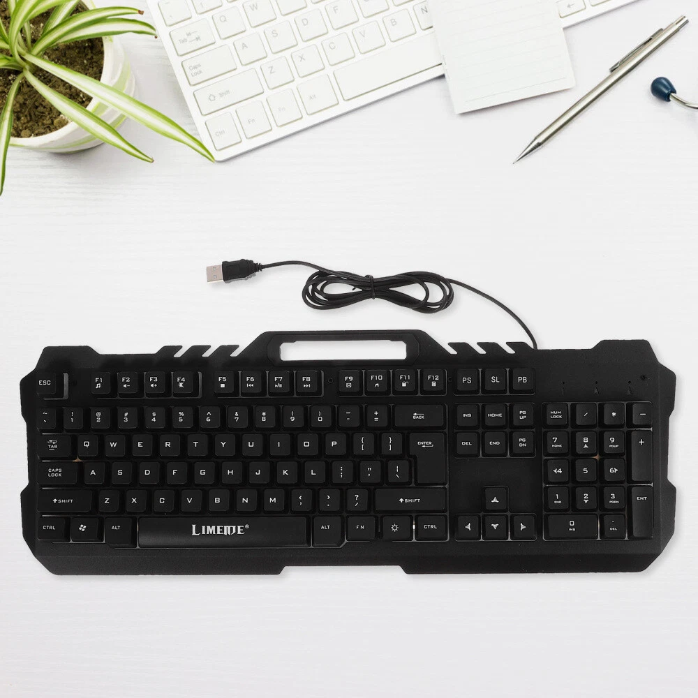Mechanical RGB Gaming Keyboard with USB Connectivity for Enhanced Performance