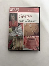 Nancy Zieman - Serge With Confidence (DVD 2015) Sewing With Nancy