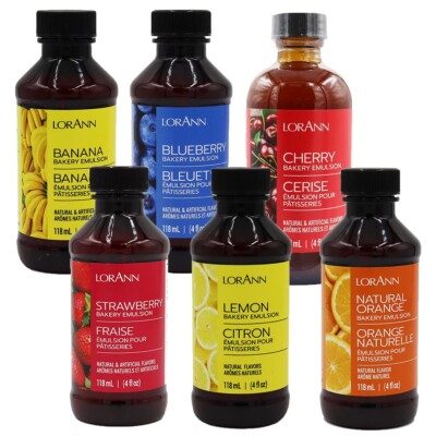 The LorAnn Bakery Emulsion Baker's Fruity Variety Pack