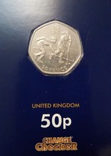 UK, Olympic 50p Hockey 2011, from circulation near it's release Nice Condion