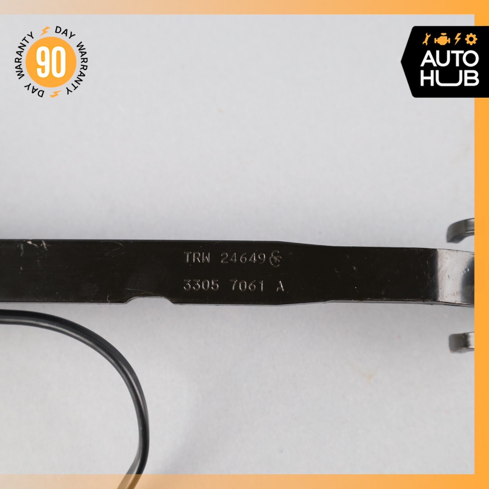 03-13 Maserati Quattroporte M139 S Front Right Side Seat Belt Buckle OEM 71k