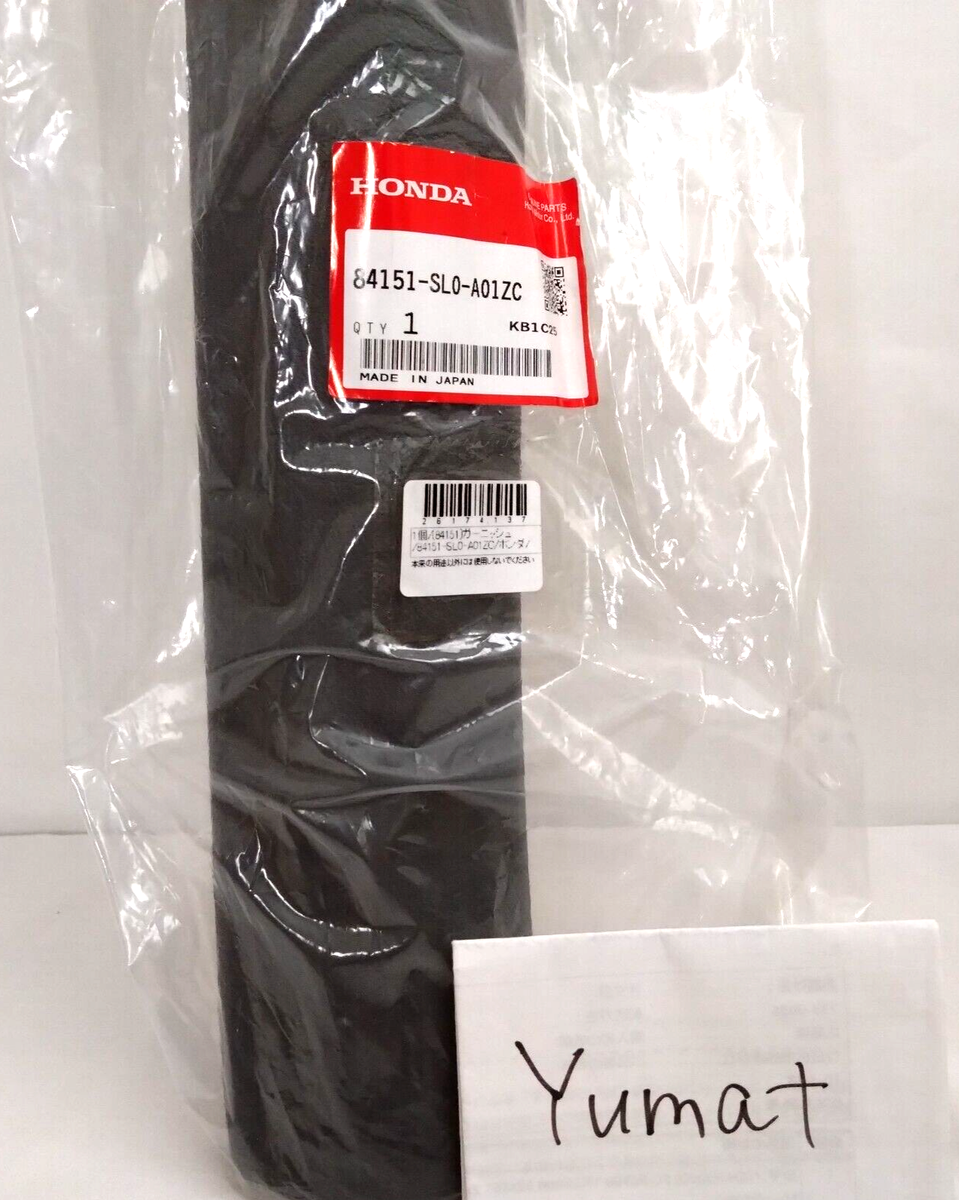 New Genuine NSX NA1GARNISH LH Front Pillar 84151-SL0-A01ZC F/S