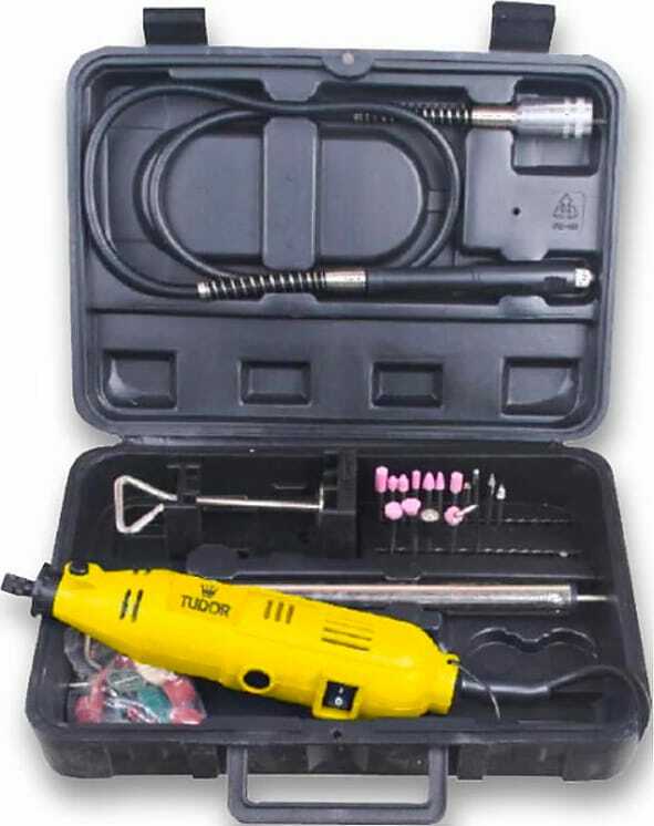 Miniutensile Rotativo Tudor M07231 135W - Kit Completo Fai-da-te