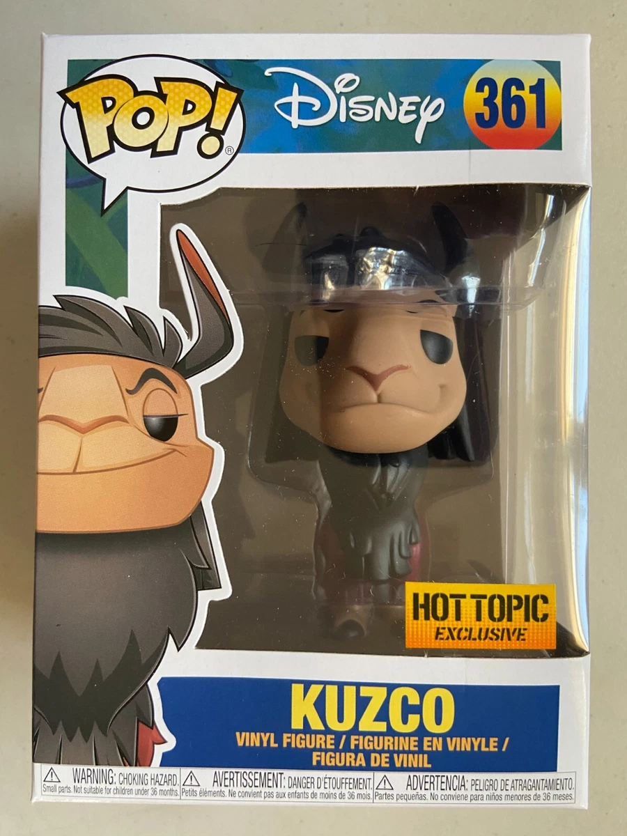 Funko Pop Disney The Emperor s New Groove Kuzco 361 Hot Topic Exclusive