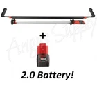 Milwaukee 2125-20 M12 LED Underhood Mechanics Light - Bare Tool with 2.0 Battery