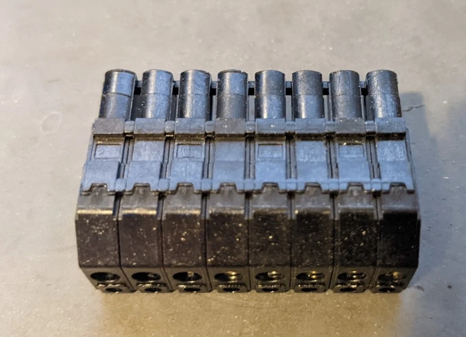 ABB Entrelec 009435800 CPFT2/R-8 Pluggable Terminal Block Connectors QTY 17 - Image 3 of 4