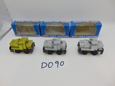 Tin Toys Diecast Pencil Sharpener Lot of 3 Train Construction Cars
