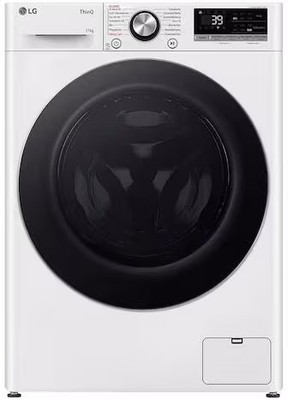 LG F6WR7012 11kg Frontlader Waschmaschine, 60 cm breit, 1600 U/Min, AI DD, Start