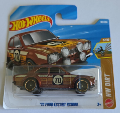 Hot Wheels ´70 FORD Escort RS1600 161/250-2026 JJK08 Hot Wheels Dirt 2026