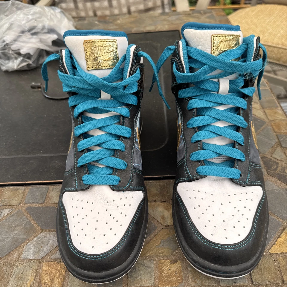 *Very Rare* Employee Nike Dunk High Dubai, Size 9 US USED 9/10  - Image 4 of 4