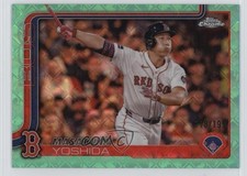 2025 Topps Chrome Logofractor Edition Aqua Refractor /199 Masataka Yoshida 11if