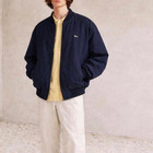 IZOD LACOSTE Vtg "Harrington" Tartan Lined Full Zip Preppy Alligator Jacket 4X — photo 2