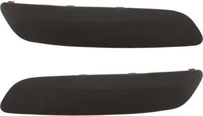 For 2005-2010 Jetta Bumper Trim Front Primed SET PAIR