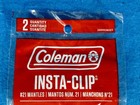 4 NEW INSTA-CLIP COLEMAN ORIGINAL GENUINE GAS LANTERN #21 MANTLES 2 SEALED BAGS — photo 3