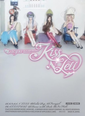 aespa KISS N TELL Limited Edition Ver. CD + Photobook +Photocard +