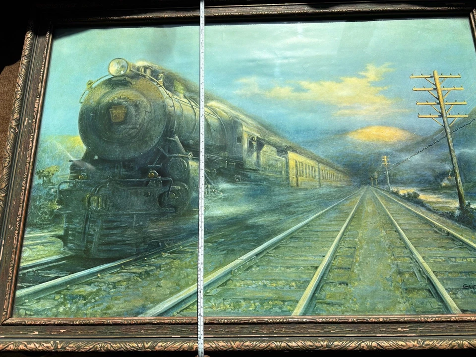 Grif Teller 1928 impressão When the Broadway Meets the Dawn   - Imagem 2 de 4