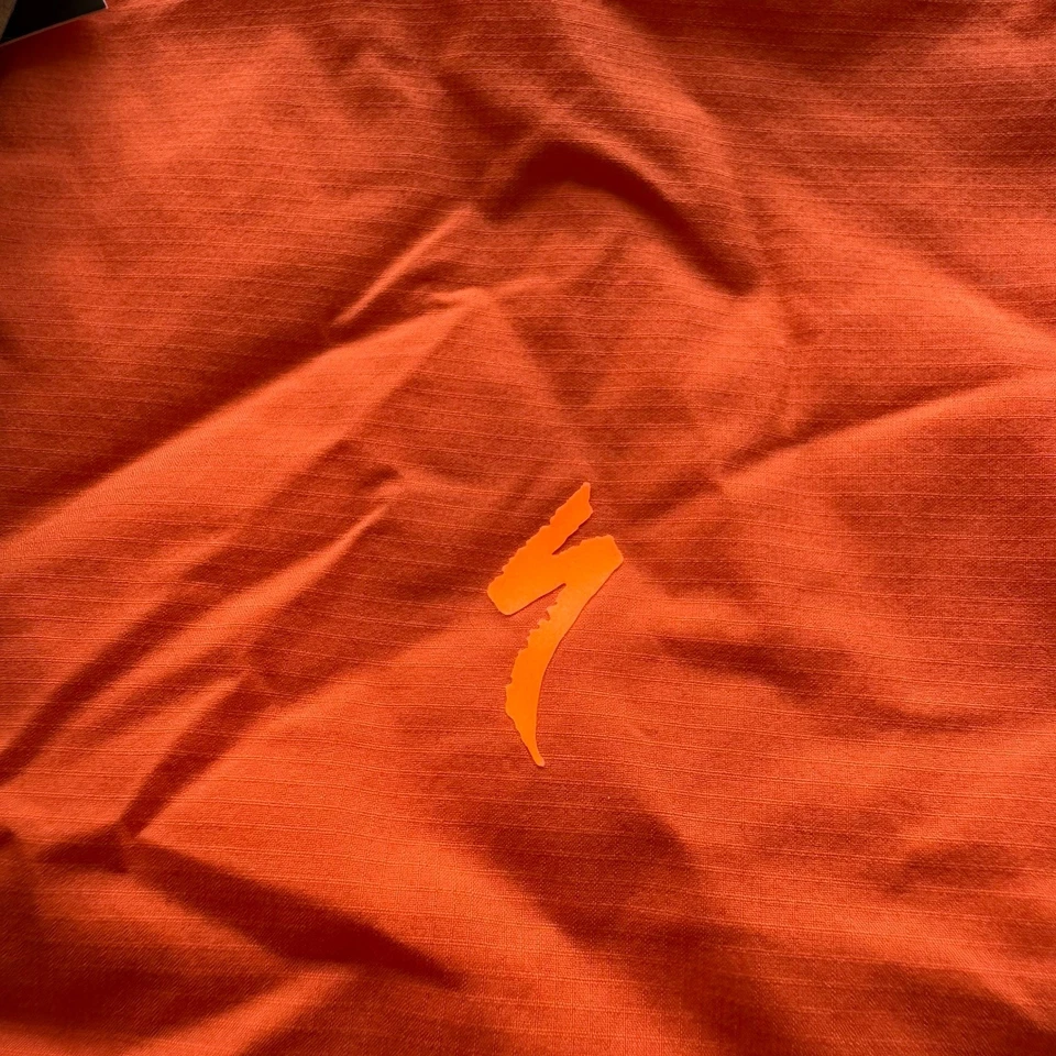 Chaleco de viento Specialized Prime Alpha para hombre naranja brillante talla XXL ciclismo NUEVO Foto 3 de 4