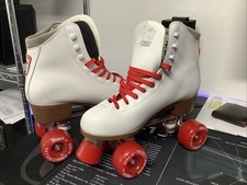 Crazy Skates RETRO Roller PINK  Quad Rollerskates for Girls Ladies Size 8