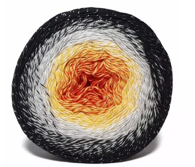 Yarn Art Flowers Moonlight Glitter Cotton Yarn 17oz 1093 Yards 3259 Cake