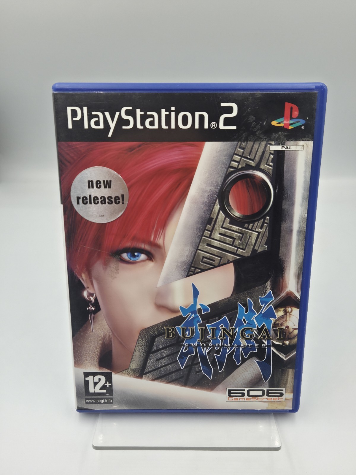 PS2 Playstation 2 Juego Bujingai Swordmaster con EMBALAJE ORIGINAL e Instrucciones Inglés