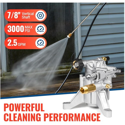 #ad Vertical Pressure Washer Pump 3000 PSI @ 2.5 GPM Replacement $114.29