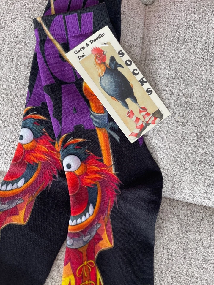 Calcetines Muppet Animal Unisex, talla única, calidad y raros.   ENVÍO GRATIS Foto 4 de 4