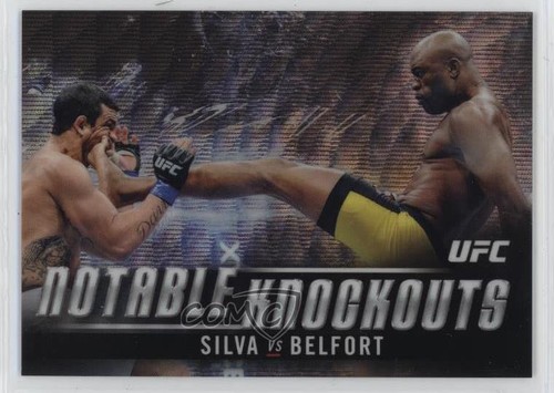 Anderson Silva #NK-AS 2018 Topps UFC Chrome Notable Knockouts card