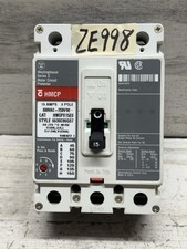 Westinghouse Eaton Cutler-Hammer HMCP015E0C 15 Amp 3 Pole 600VAC Circuit Breaker
