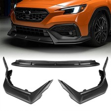 For Subaru Wrx 2022 2025 Front Bumper Lip Splitter Painted Carbon Fiber Abs For Subaru Wrx 2022 2025 Front Bumper Lip Splitter Painted Carbon Fiber Abs