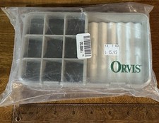 1 Orvis Divider Fly Box.  Never Used.  Fly Tying.  New. Combined Shipping