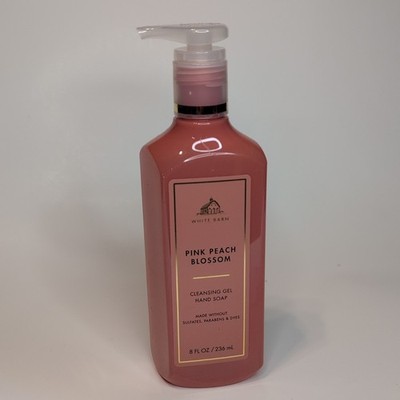Bath and Body Works Pink Beach Blossom White Barn Gel Hand Soap 8 fl oz