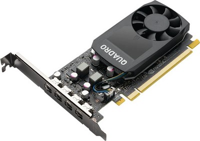 PNY Nvidia Quadro P1000 4GB GDDR5 4x mDP Workstation Grafikkarte